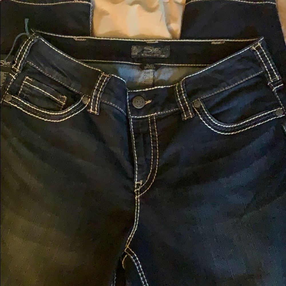 Brand new with tags Silver Suki Jeans